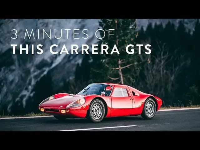 3 minutes of unfiltered raw hillclimbing at the wheel of Porsche 904 Carrera GTS chassis 904-057