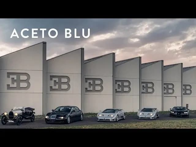 ACETO BLU: the human history of Bugatti