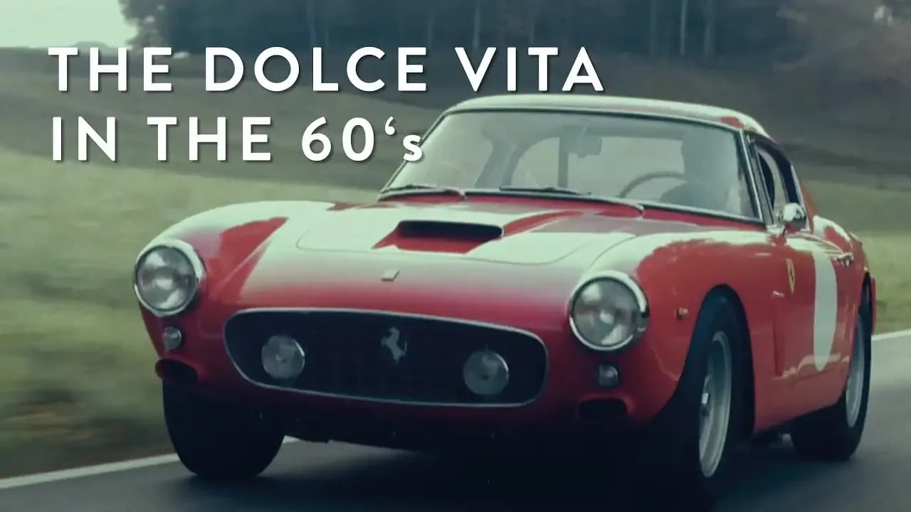 La dolce vita in the 60s: behind the wheel of one of Ferrari’s all-time best hits, the 250 SWB